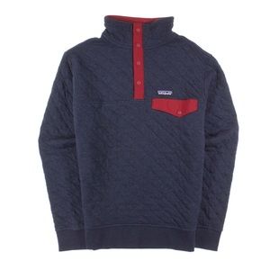 Mens Womens Patagonia Organic Cotton Quilt Snap-T Pull Over Sweater NEW w tags